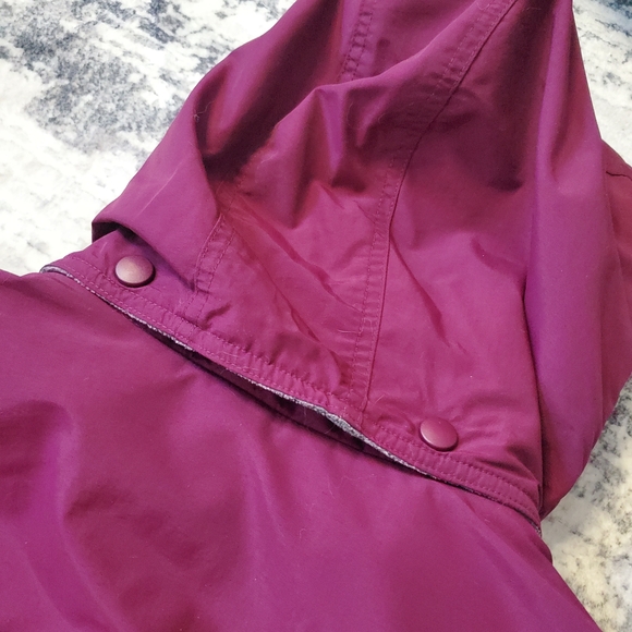 L.L. Bean Women's Insulated Parka Jacket Size Large EUC Burgundy - Picture 11 of 11